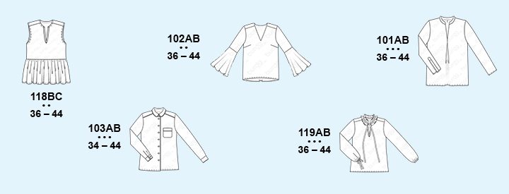 
10 variations de chemisiers ! - Burda Style 
