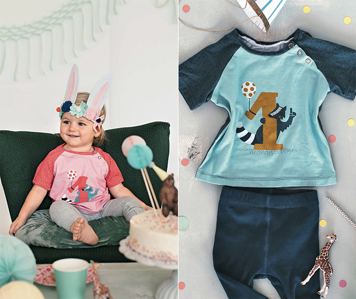 
T-shirts bon anniversaire
 - Burda Style HS Baby 2019
