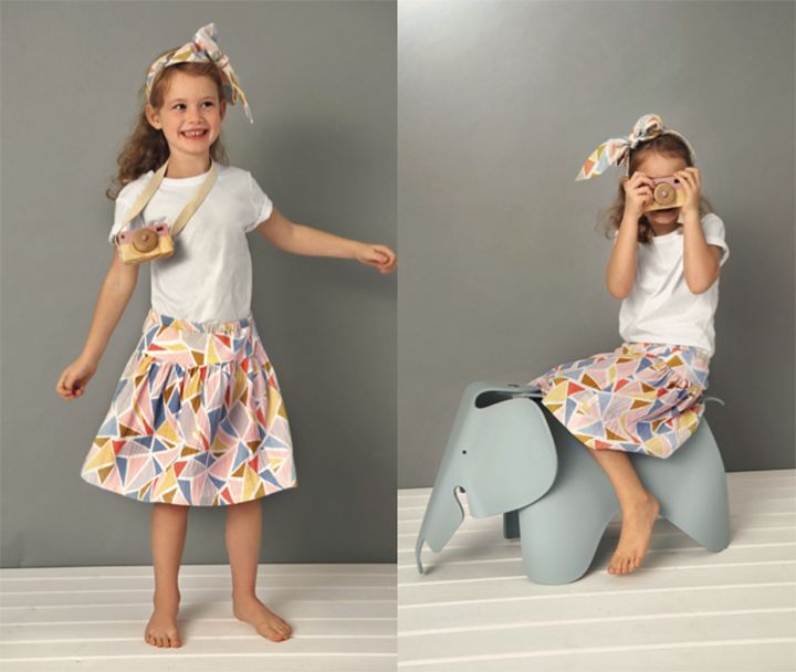 
Jupe à danser !  
 - Burda Style Kids 2019
