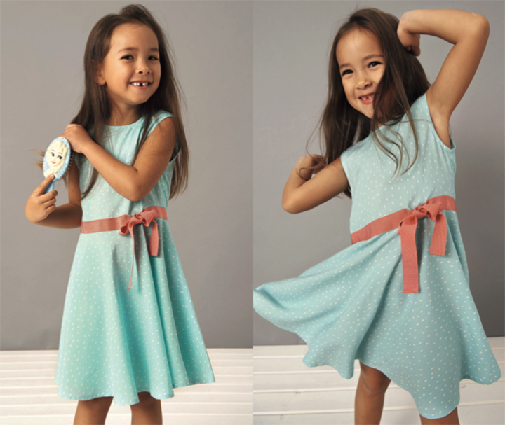 
Robe de fête 
 - Burda Style Kids 2019
