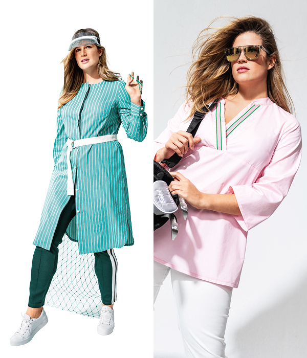 
Sportswear chic - burda style
