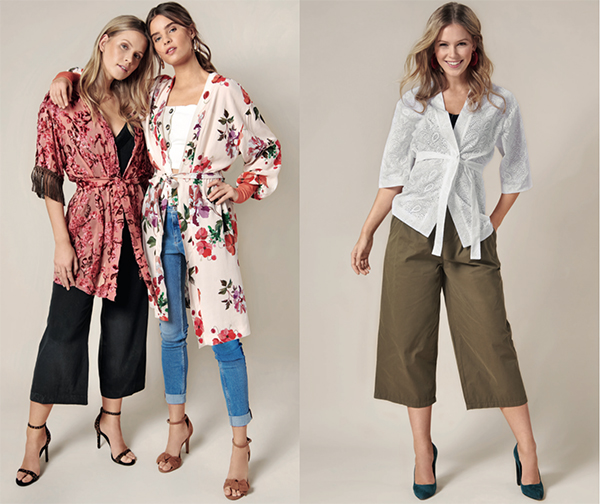 
Les kimonos
 - Burda Style HS Easy Été 2019
