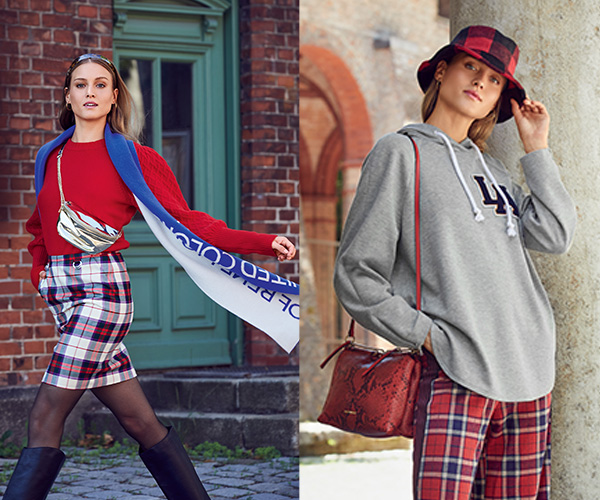 
Tartan chic   - Burda style novembre
