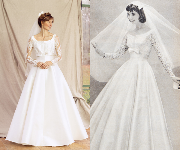 La robe de mariée vintage