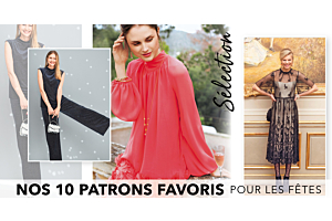 Sélection - S'habiller pour les fêtes : nos 10 patrons favoris