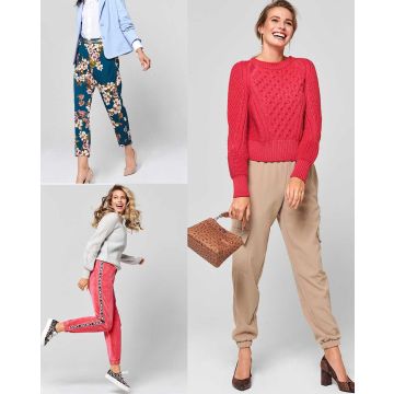 Pantalon en crêpe  #5 | Burda Easy 4 2019