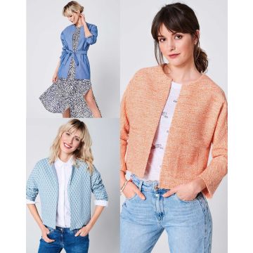 Cardigan en Jersey n°4 | Burda Easy 4/20