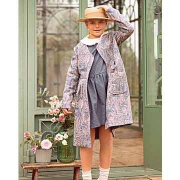 Manteau pour enfant en Jacquard n°129 | Burda Style 04/22