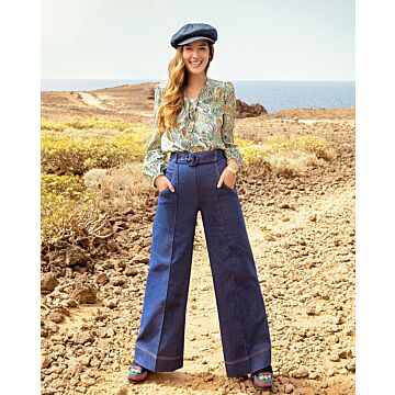 Pantalon en Denim n°105 | Burda Style 08/22