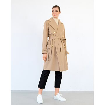 Manteau en gabardine n°124 | Burda Style 08/22