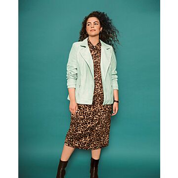 Veste en cuir n°130 | Burda Style 10/22