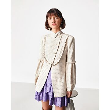 Blazer en viscose et lin mélangés n°105 | Burda Style 05/23