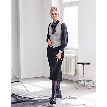 Gilet en lainage mélangé n°115 | Burda Style 10/23