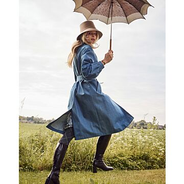 Trench-coat en denim n°107 | Burda Style 11/23