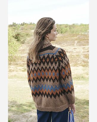 Pullover en jacquard Fair Isle #01 | Burda Mailles n°18 - 2022