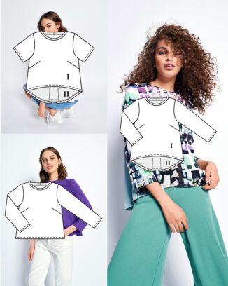 Top en jersey n° 2 | Burda Easy n°2 Mar-Avr/2023