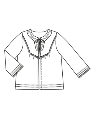 Veste en coton n°129 | Burda Style 04/23