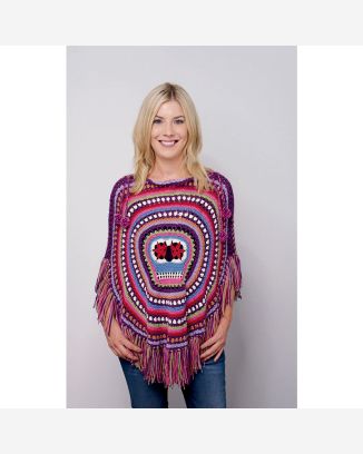 Poncho au crochet de Burda Créatif Maille et Tricot 2015