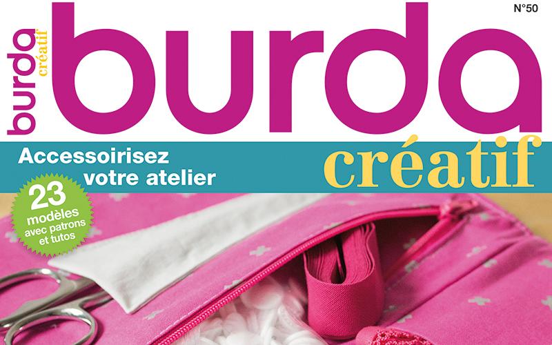 BIEN ORGANISER VOTRE ESPACE COUTURE AVEC BURDA CRÉATIF !