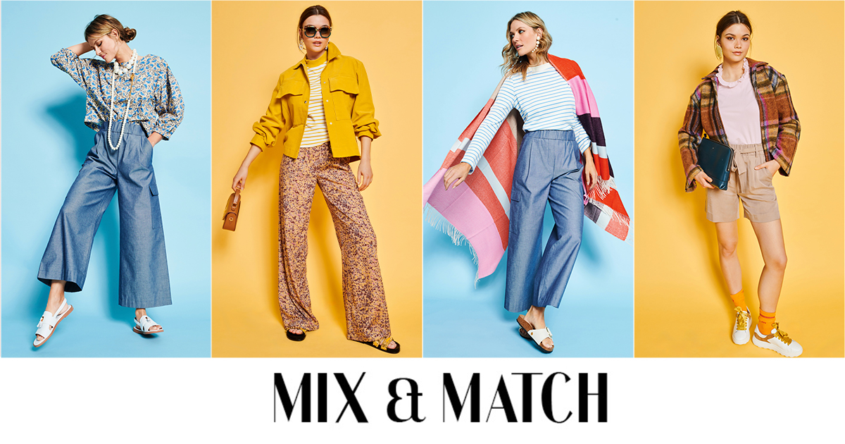 Mix & Match : looks 100% burda Easy 4/2024 !