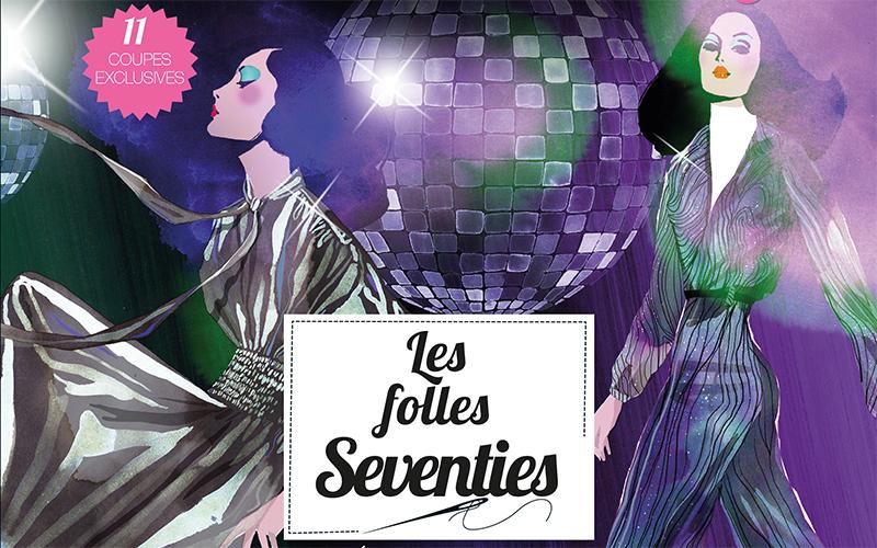 burda Vintage 2016 :  Les folles Seventies !