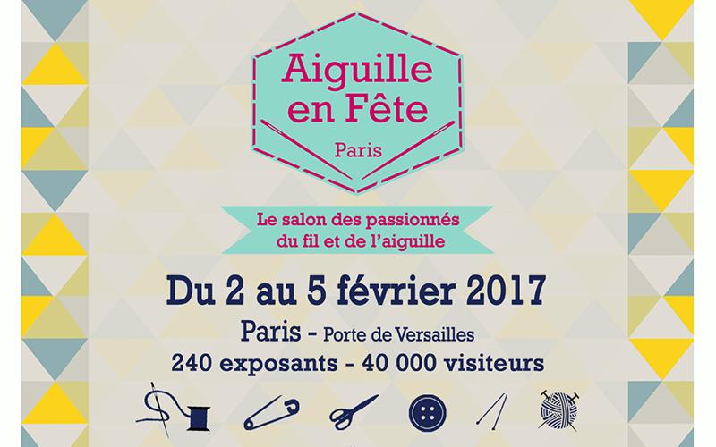 [JEU-CONCOURS] Gagnez vos invitations au salon l'Aiguille en Fête 2017 !