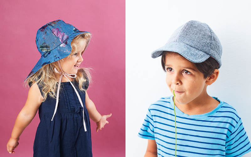 Chapeaux d’été pour les enfants