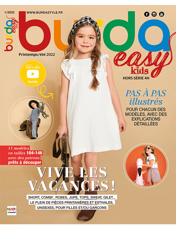 Mars 2022 : le nouveau numéro de burda easy kids !